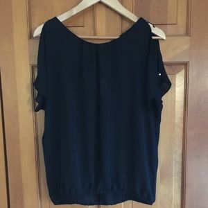 CALVIN Klein “cold shoulder” blouse